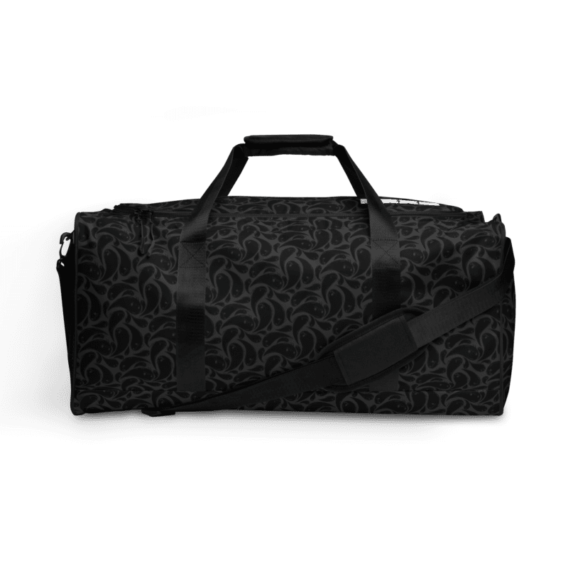 Black BRXN Block Glob Duffle Bag